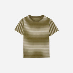 The Organic Cotton Crew | Olive / Canvas