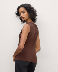 The Form Tank | Dark Mahogany