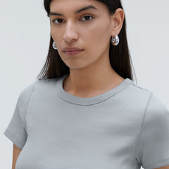 The '90s Rib Tee | Sky