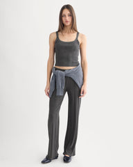 Lounge Rib Tank | Heathered Soot