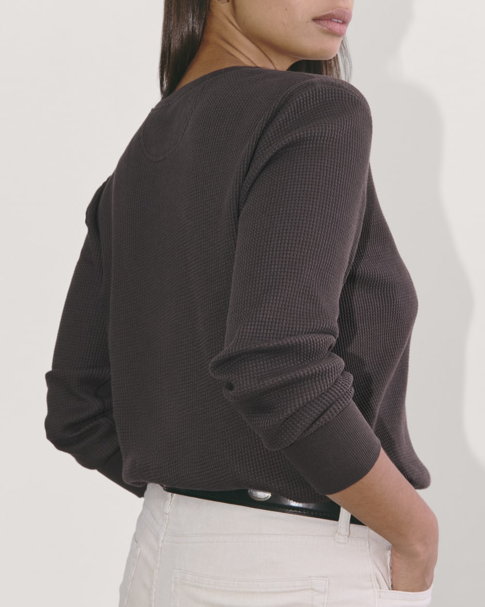 The Waffle Henley | Black