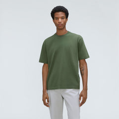 The Premium-Weight Relaxed Crew | Uniform | Forest Green