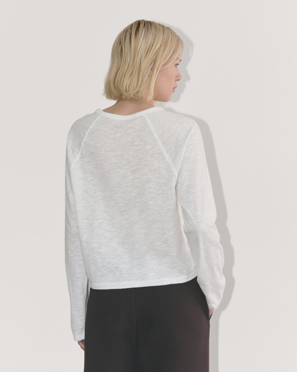 The Perform Crew Tee | White