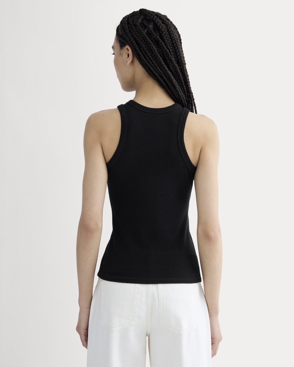 The Shimmy Cutaway Tank | Black