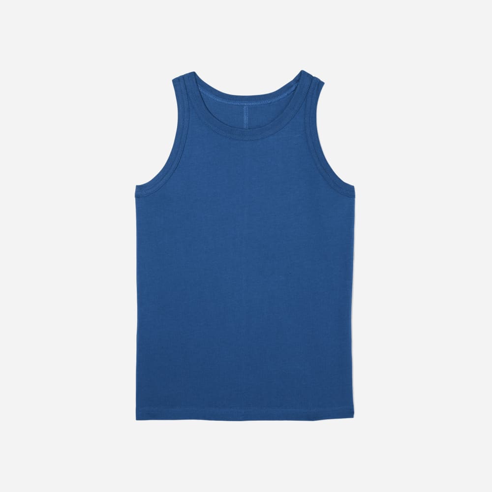 The Tank in Essential Cotton | Deep Blue