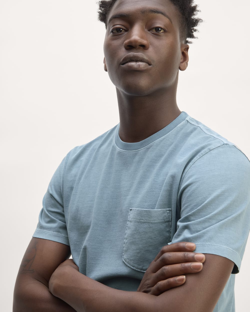 The Essential Organic Garment-Dyed Crew | Spring Lake