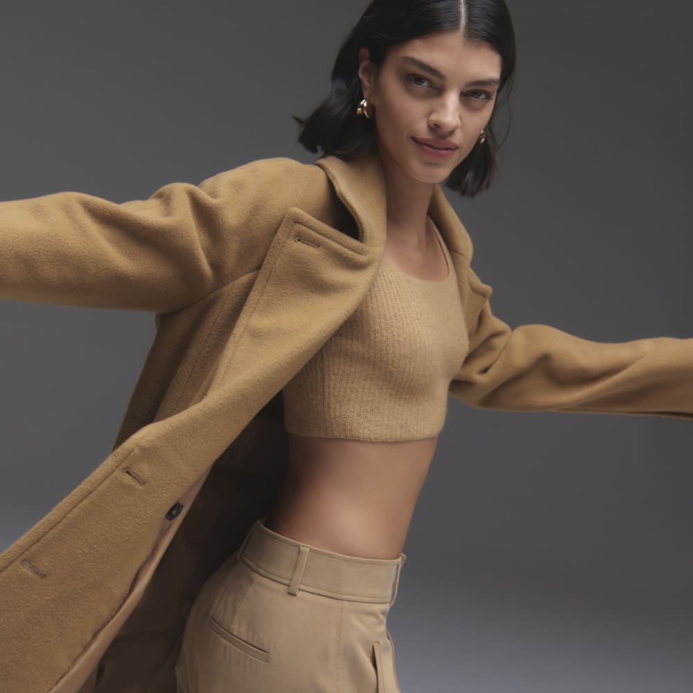 The Cozy-Stretch Tank | Camel