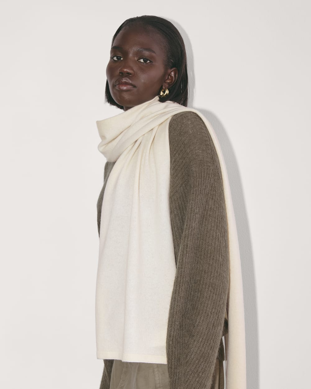 The Cashmere Scarf | Bone