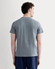 The Premium-Weight Pocket Tee | Uniform | Mid Heathered Grey