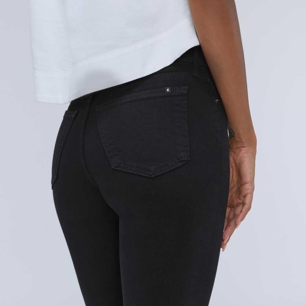The Mid-Rise Skinny Stretch Jean | Black