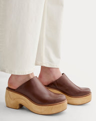 The Wooden Puffa Clog | Rum