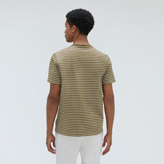 The Organic Cotton Crew | Olive / Canvas