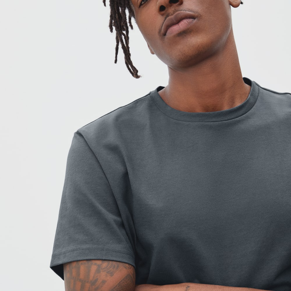 The Premium-Weight Crew | Uniform | Slate
