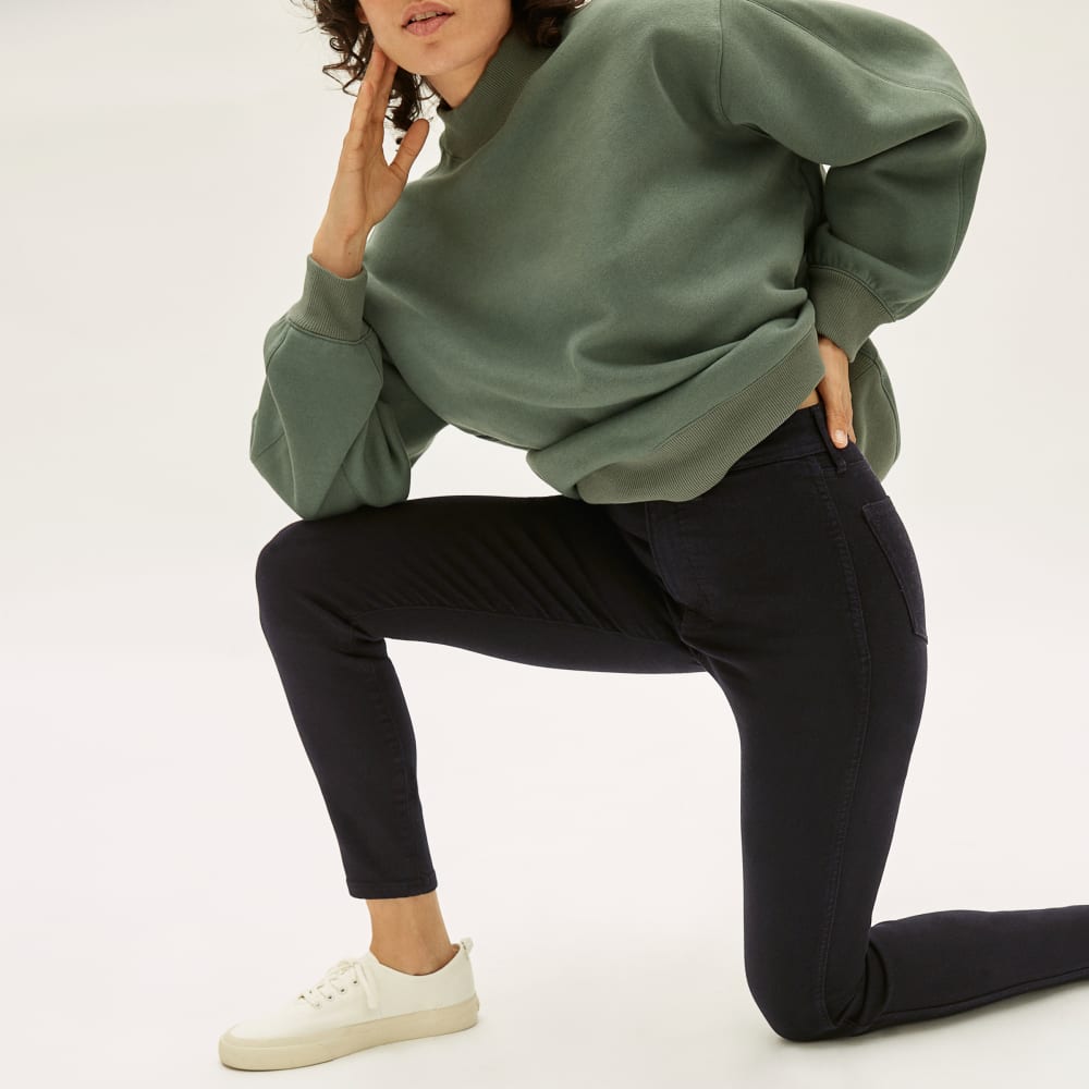 The Way-High® Clean Front Skinny Jean  | Black | 28.5” Inseam