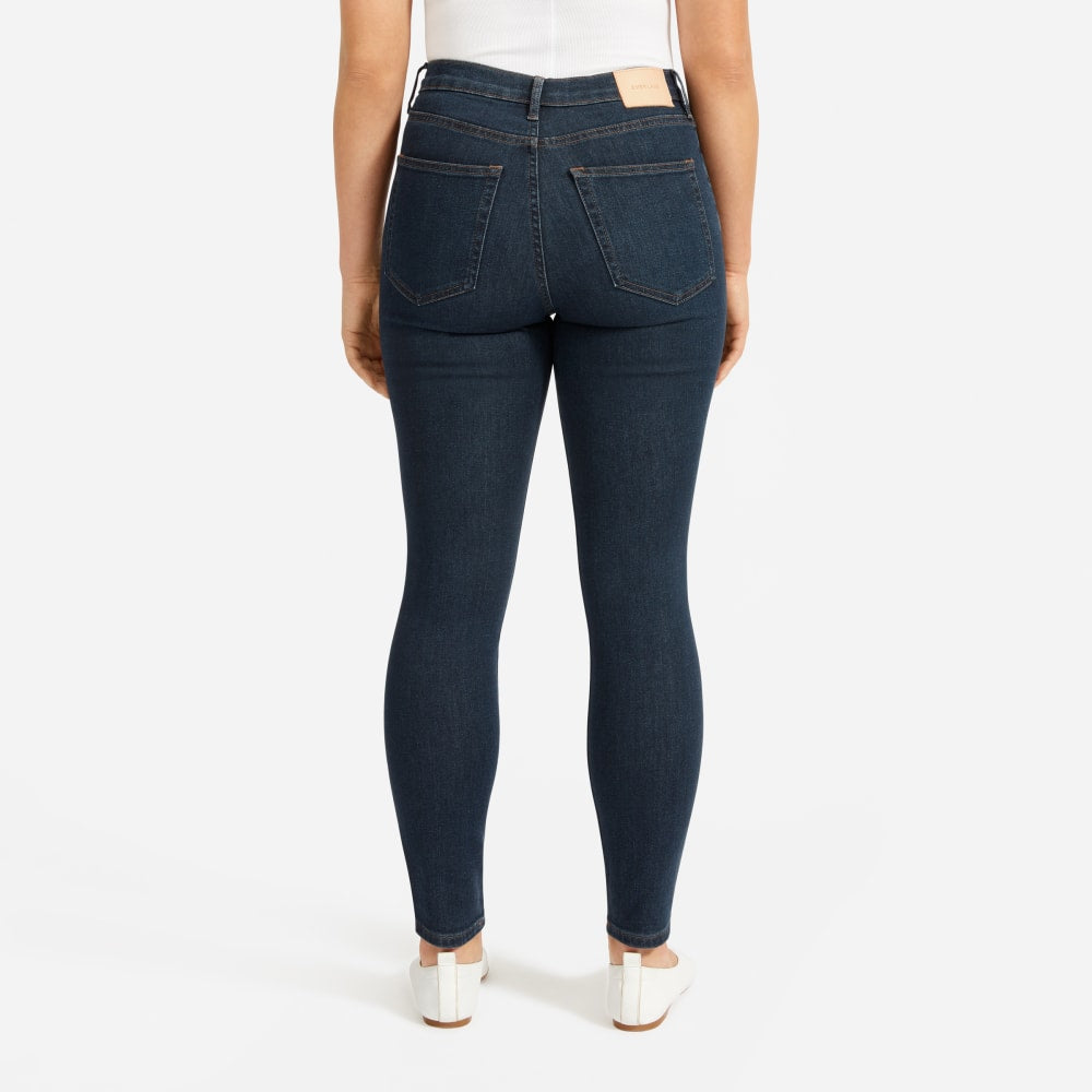 The Authentic Stretch High-Rise Skinny | Deep Indigo | 30.5" Inseam