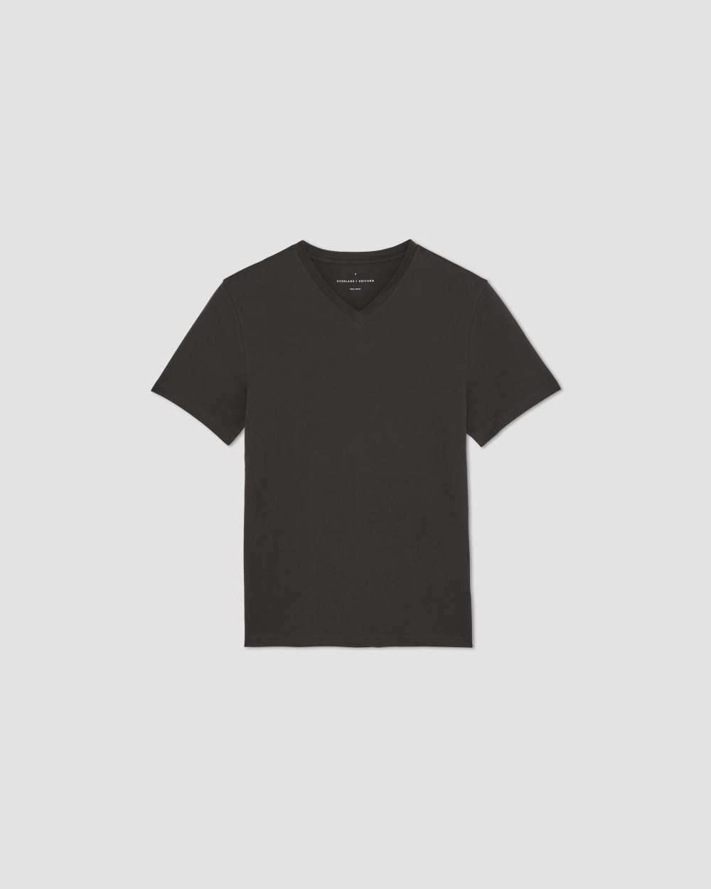 The Organic Cotton V-Neck Tee | Black