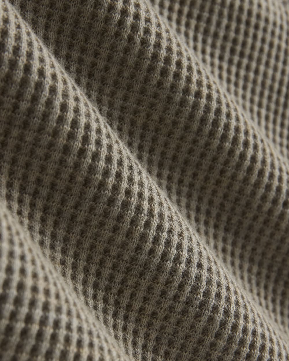 The Waffle Henley | Oatmeal Heather