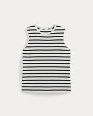 The Mariner Tank | Bone / Black