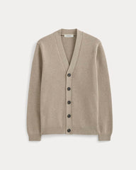 The Classic Cardigan in Everyday Cotton | Heathered Oatmeal