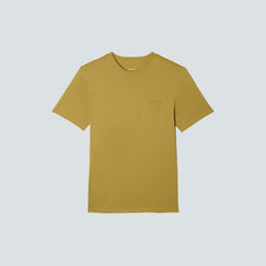 The Organic Cotton Pocket Tee | Golden Palm
